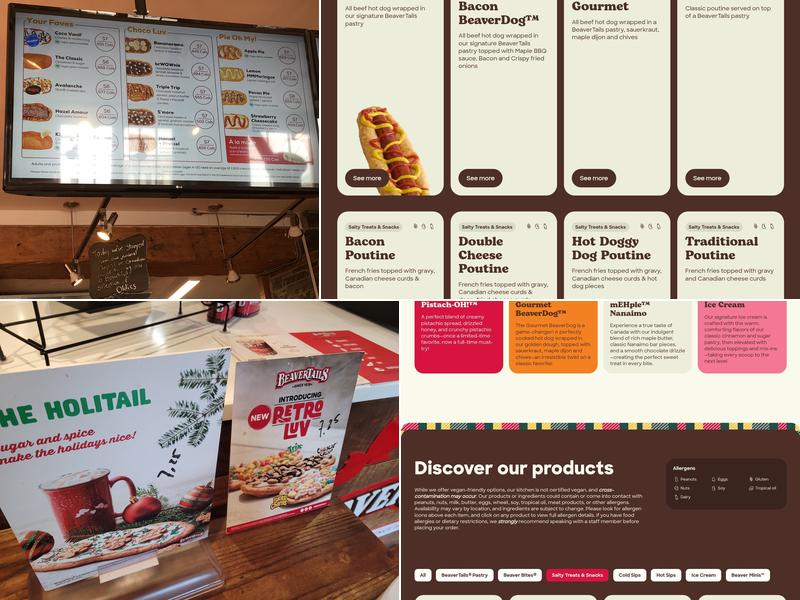 BeaverTails Kingston Menu