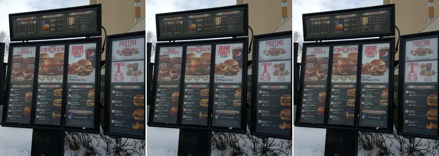Arby's Menu