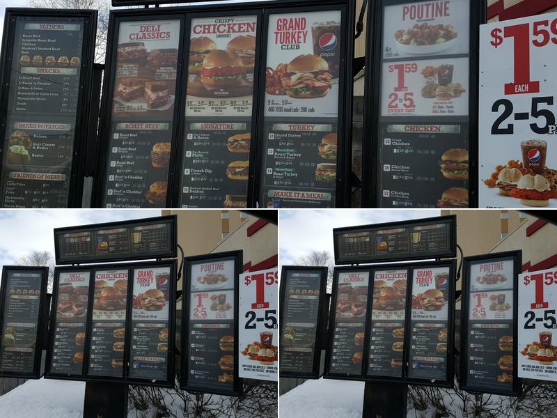 Arby's Menu