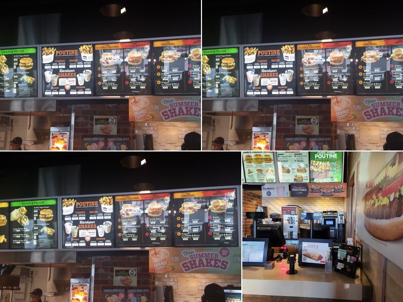 Harvey's Menu