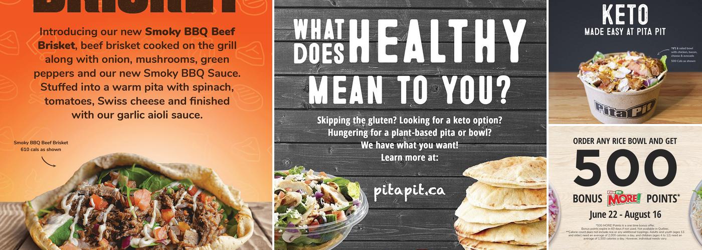 Pita Pit Menu