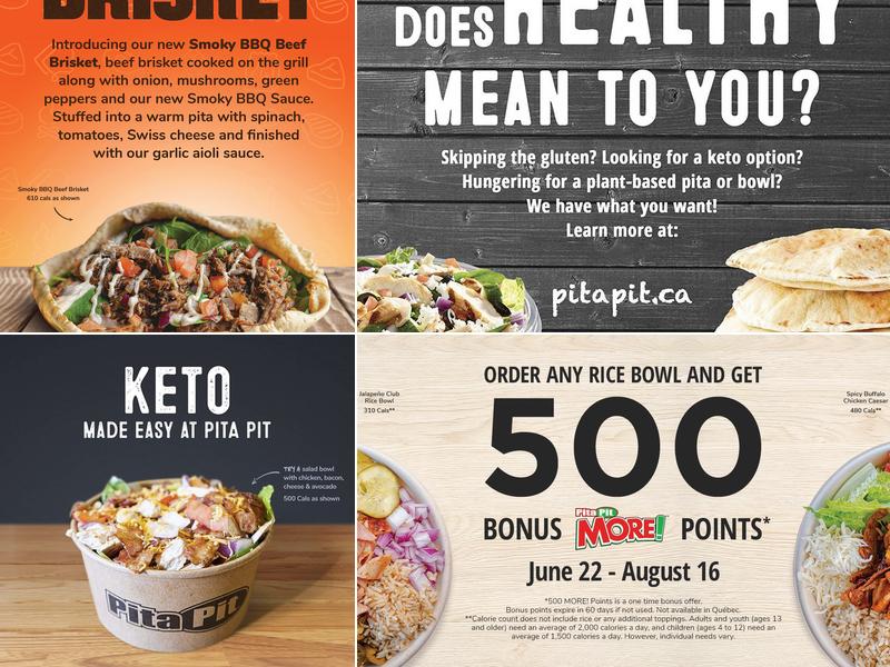 Pita Pit Menu