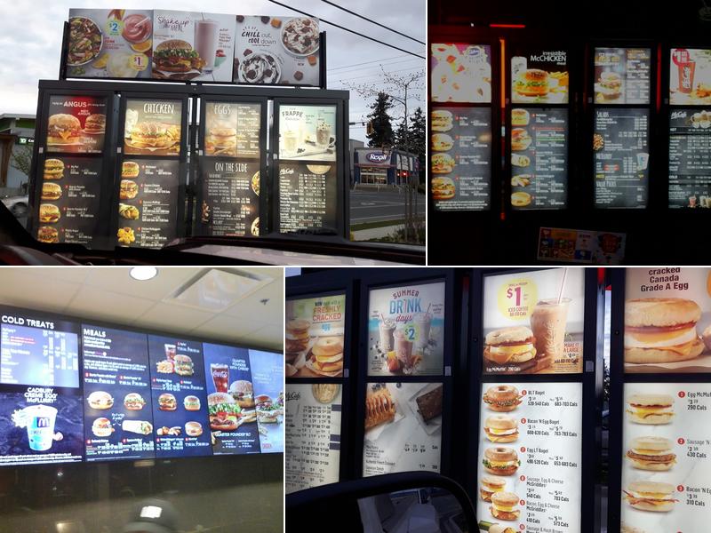 McDonald's Menu