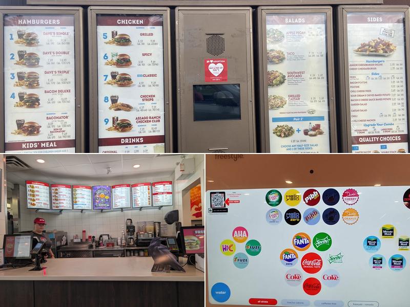 Wendy's Menu