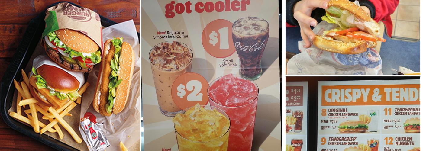 Burger King Menu