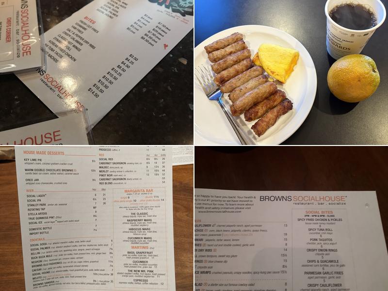 Browns Socialhouse Nanaimo North Menu