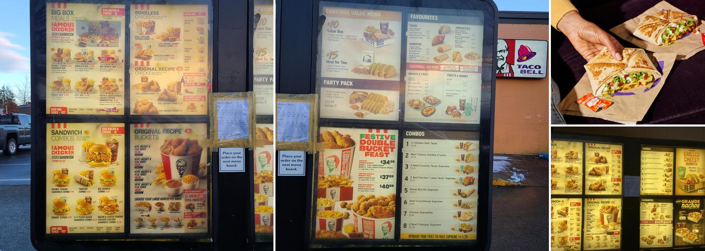 Taco Bell Menu