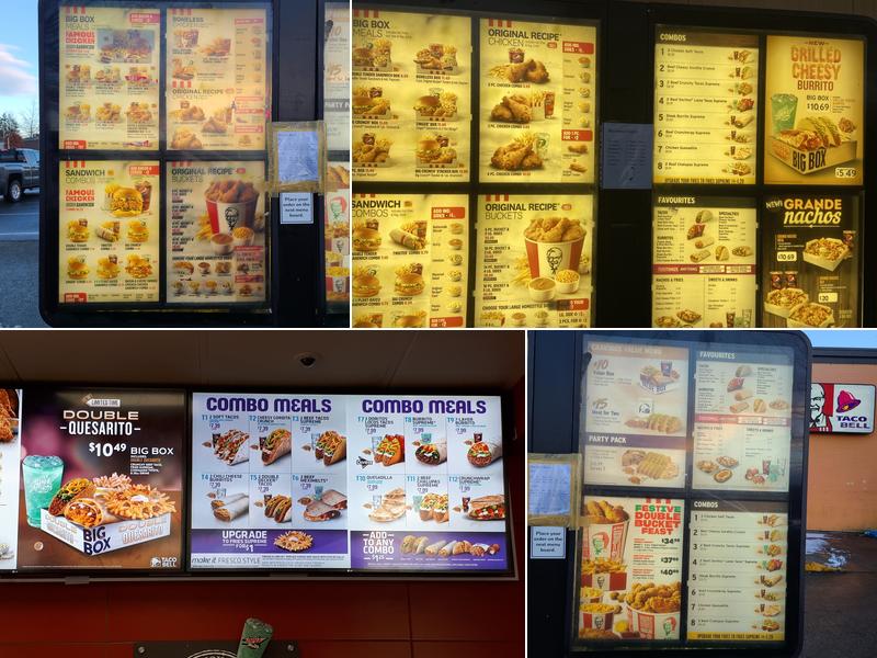 Taco Bell Menu