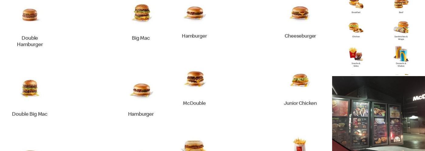 McDonald's Menu