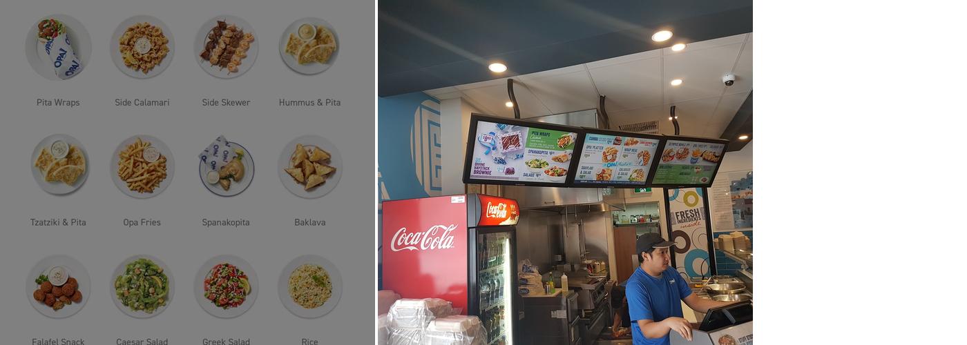 OPA! of Greece Taylor Plaza Menu