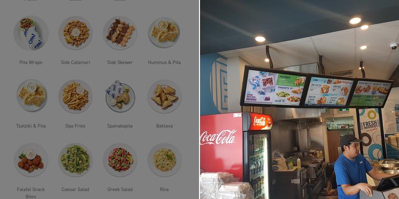 OPA! of Greece Taylor Plaza Menu