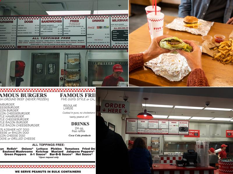 Five Guys Menu
