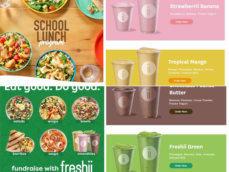 Freshii Menu