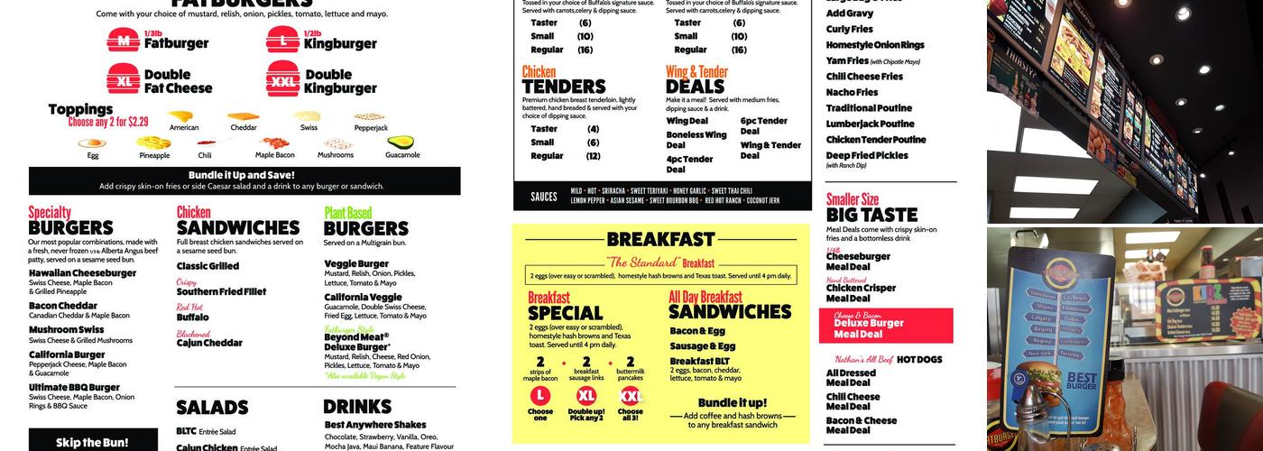 Fatburger College Heights Menu