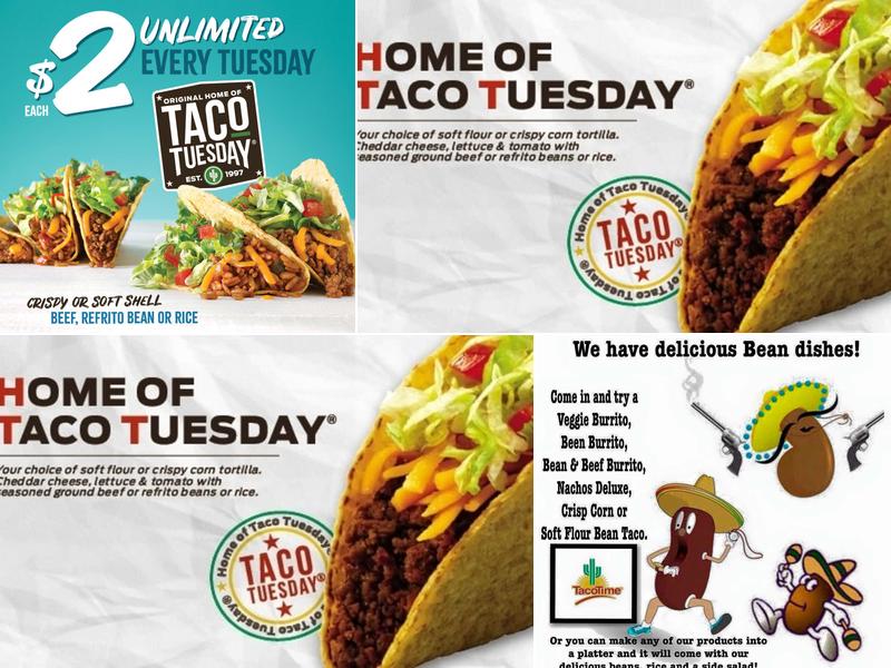 TacoTime Menu