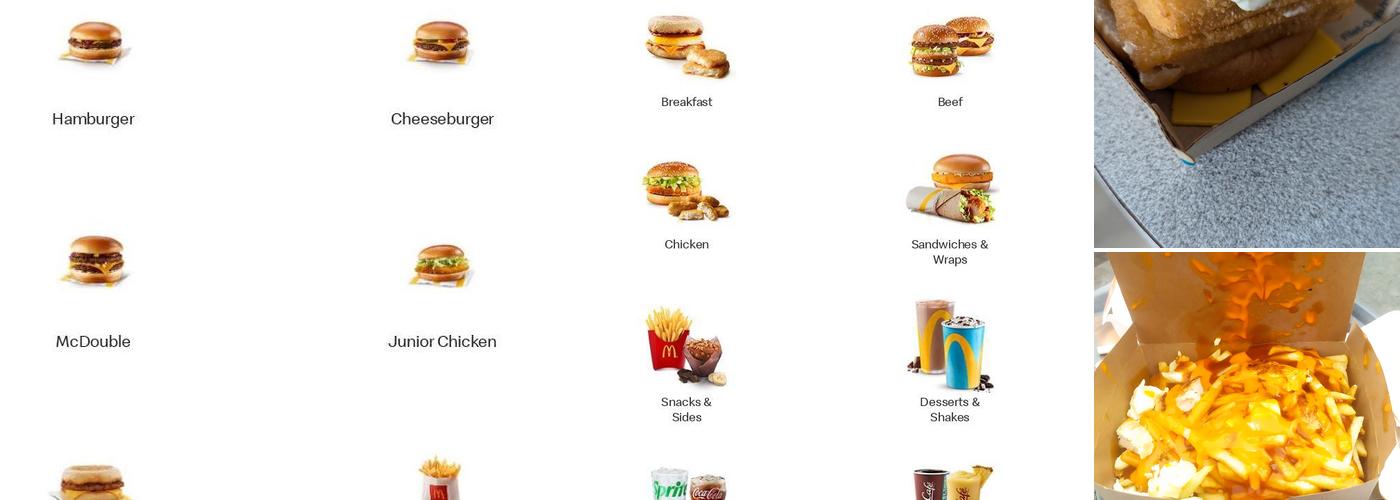 McDonald's Menu