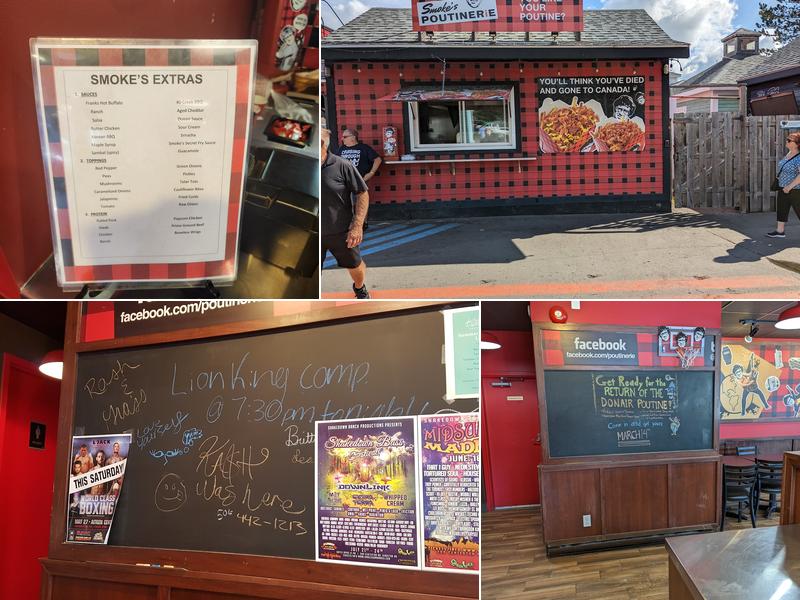 Smoke's Poutinerie Fredericton Menu