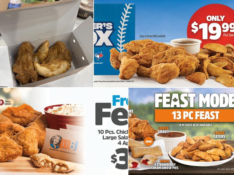 Mary Brown's Chicken Menu