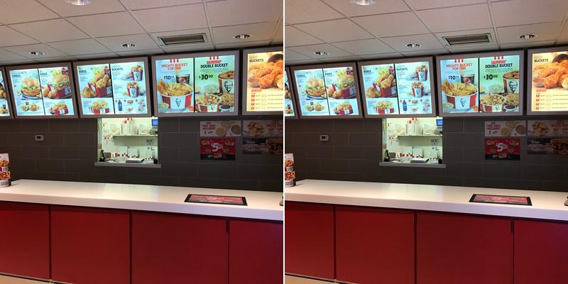 KFC Menu