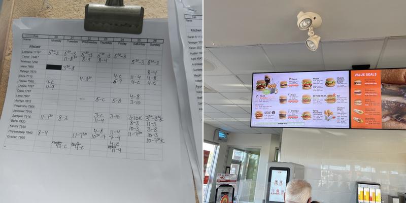 A&W Canada Menu
