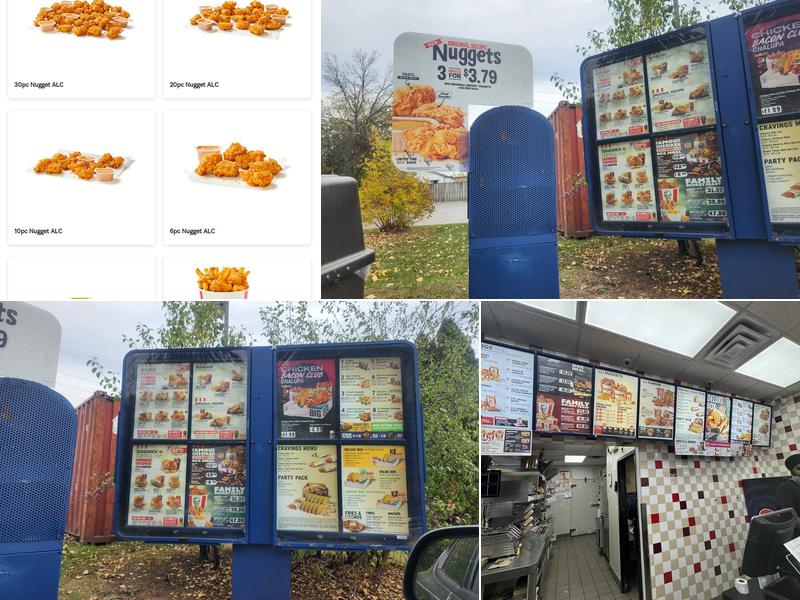 KFC Menu