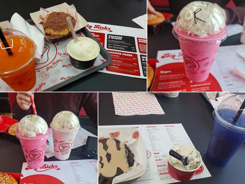 Big Licks Braehead Menu