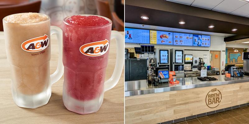A&W Canada Menu
