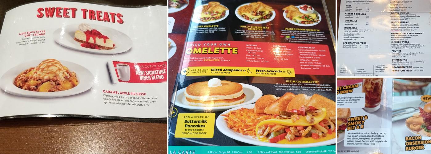 Denny's Menu