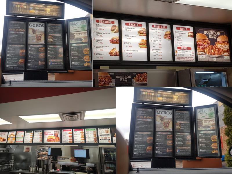 Arby's Menu