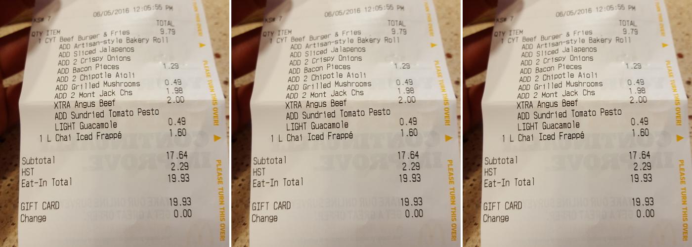 McDonald's Menu