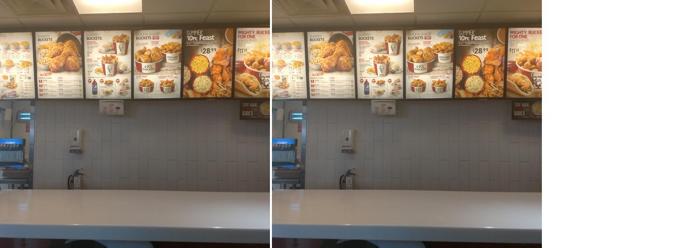 KFC Menu