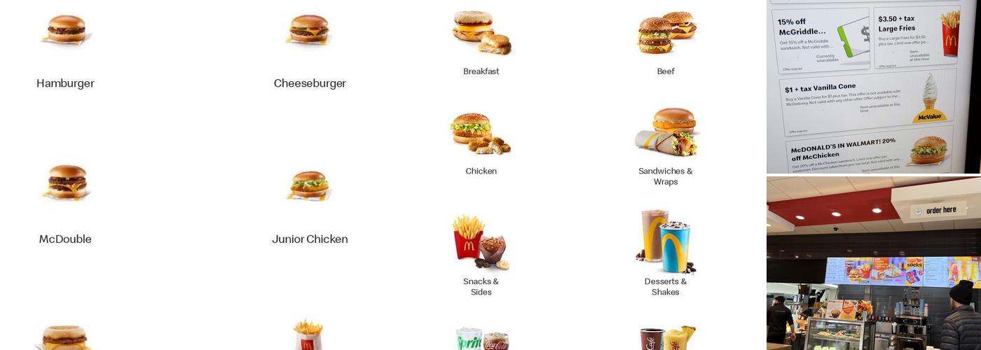 McDonald's Menu