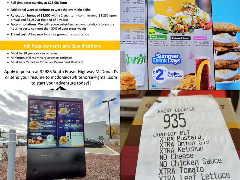 McDonald's Menu