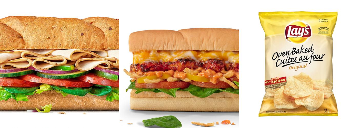 Subway Menu