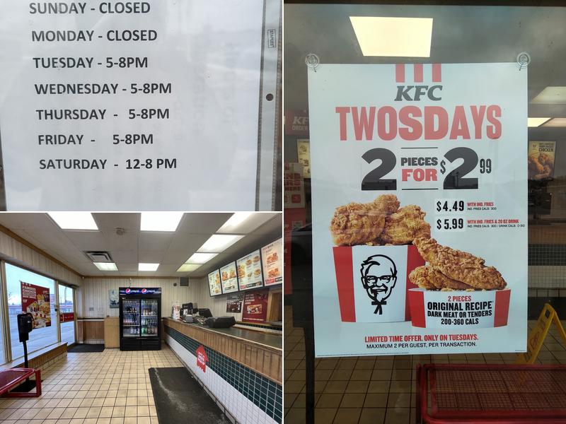 KFC Menu