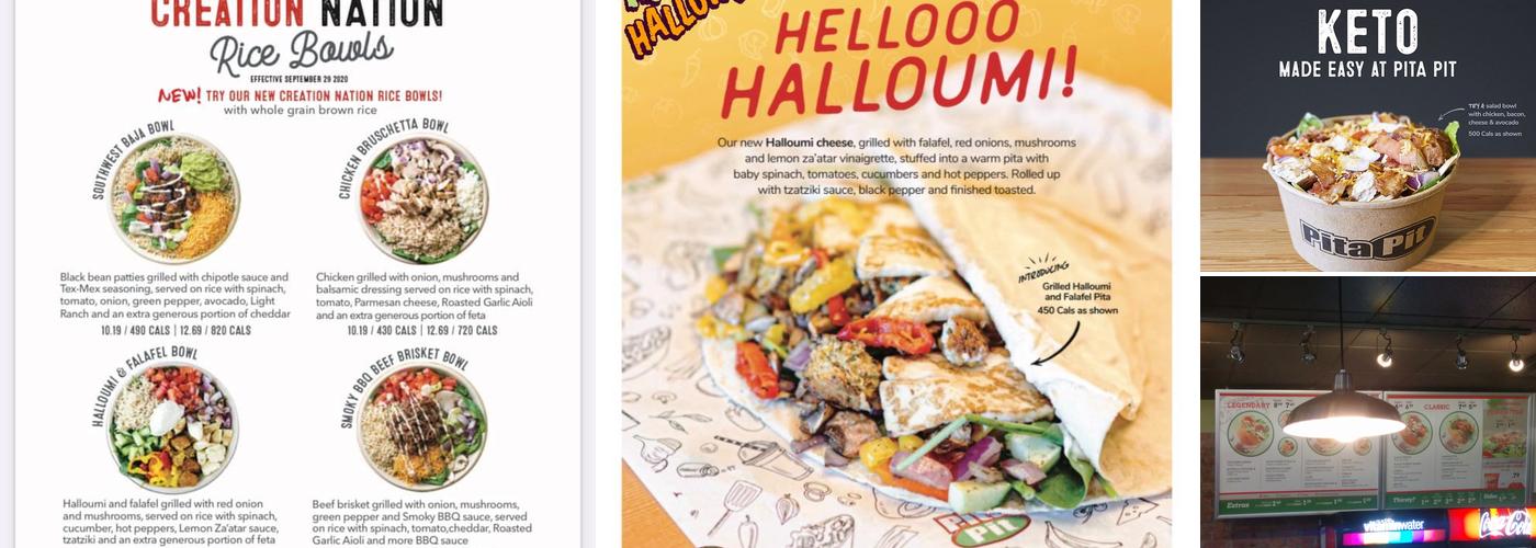Pita Pit Menu