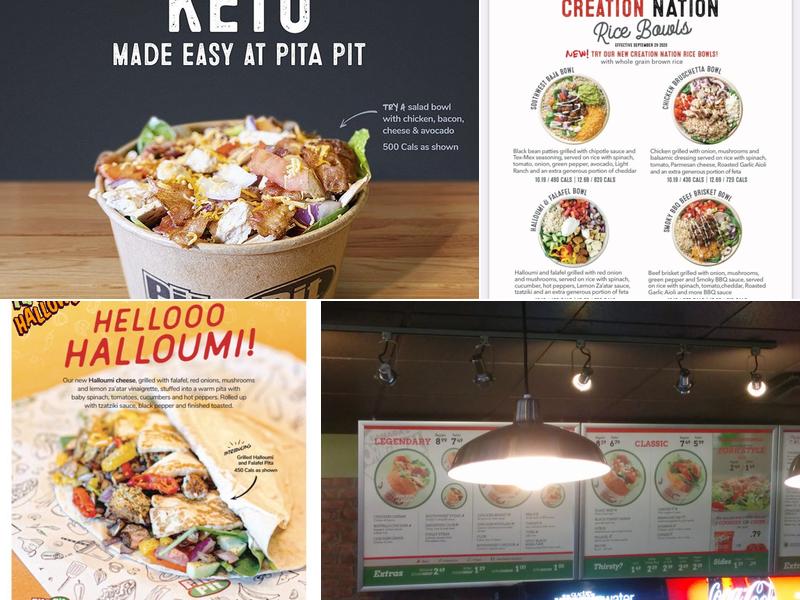Pita Pit Menu