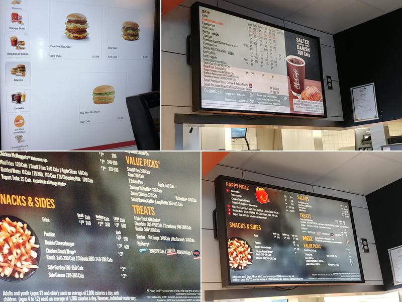 McDonald's Menu