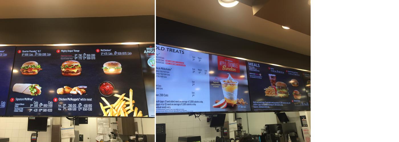 McDonald's Menu