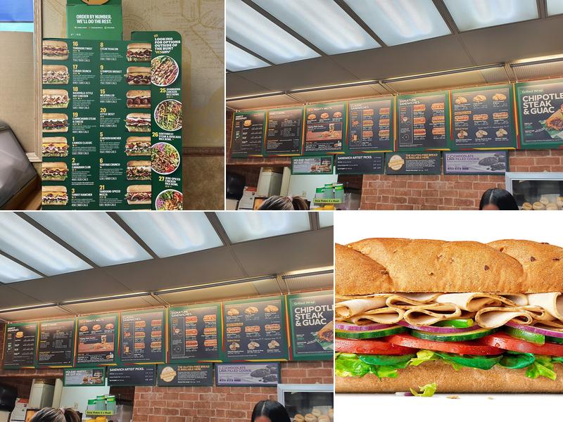 Subway Menu