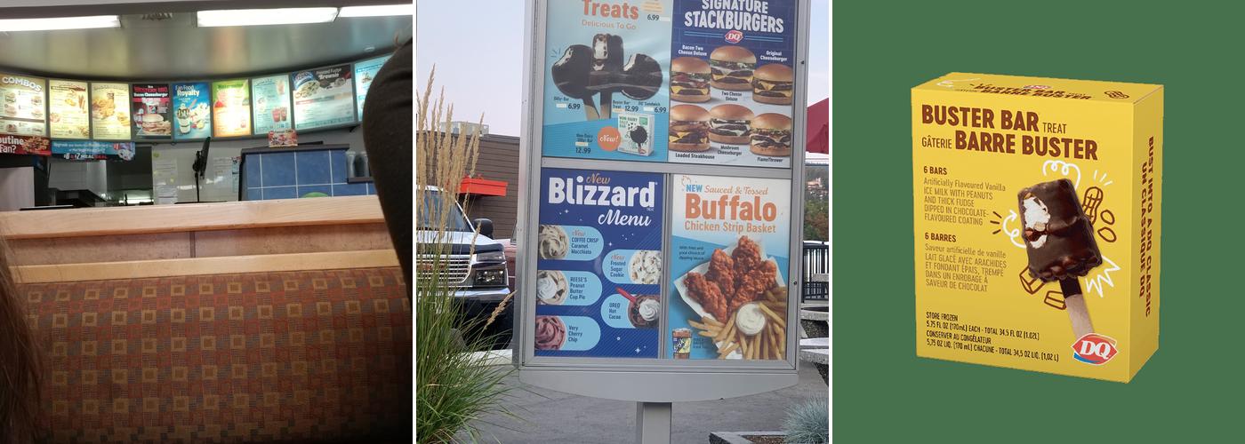 Dairy Queen Grill & Chill Menu