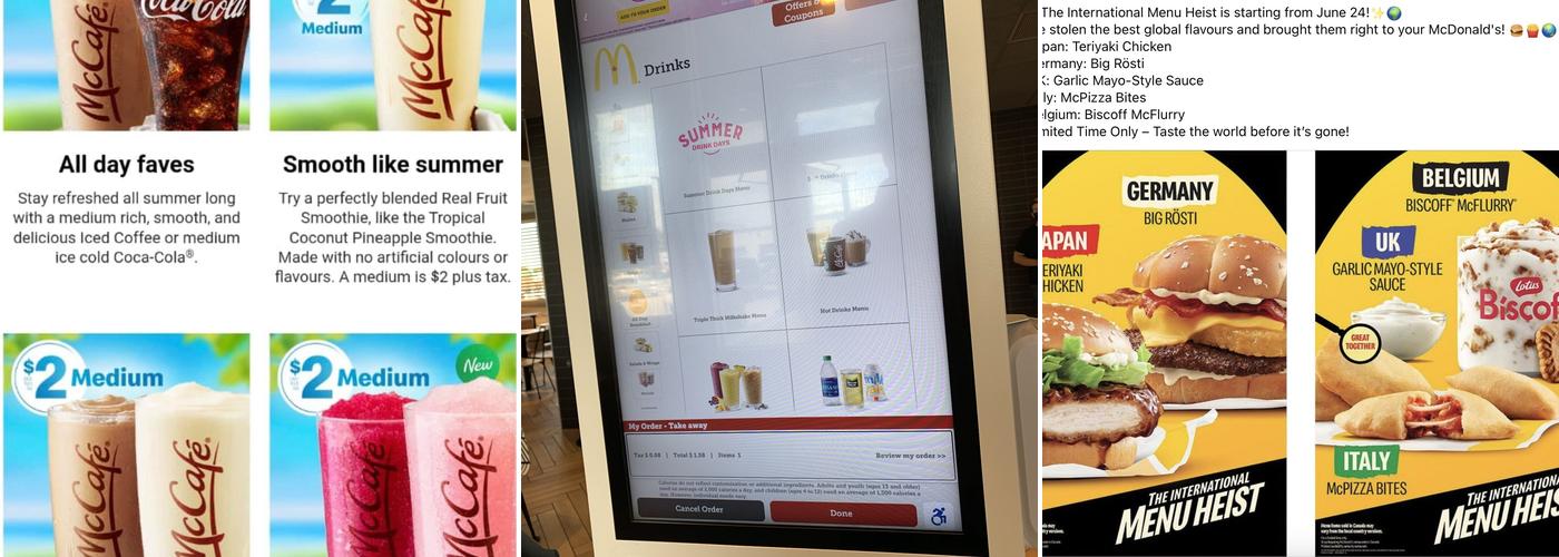 McDonald's Menu