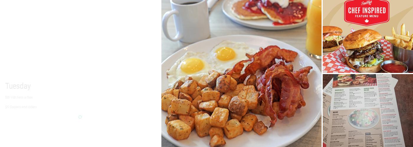 Smitty's Restaurant & Lounge - Camrose Menu