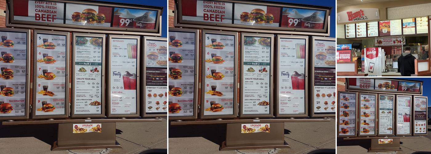 Wendy's Menu
