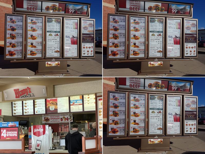 Wendy's Menu