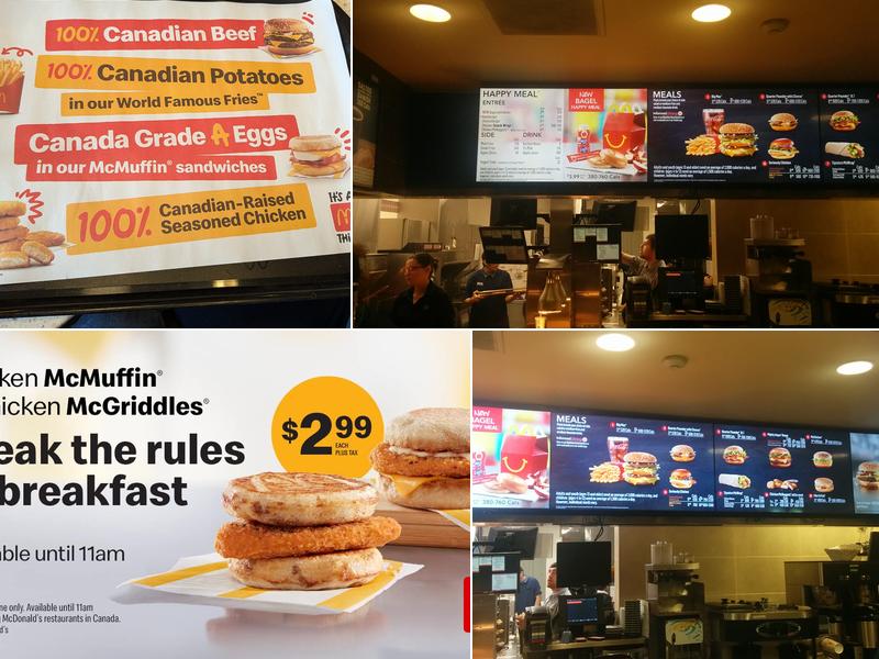 McDonald's Menu
