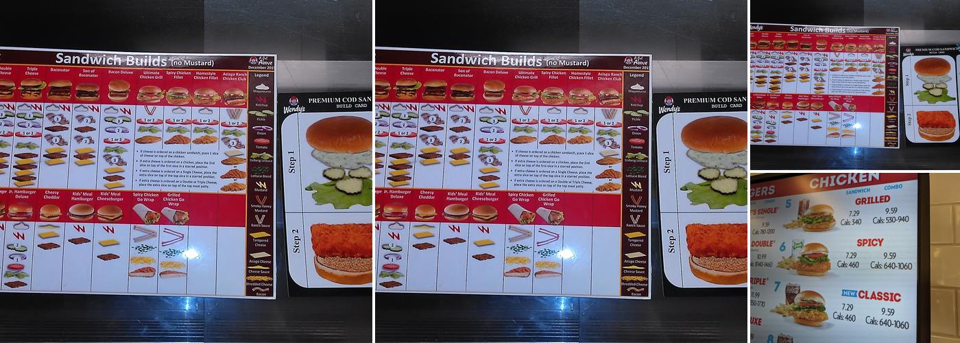 Wendy's Menu