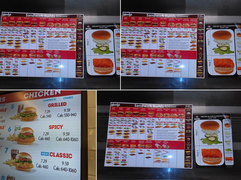 Wendy's Menu