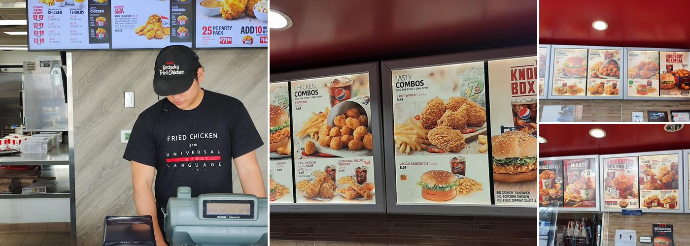 KFC Menu