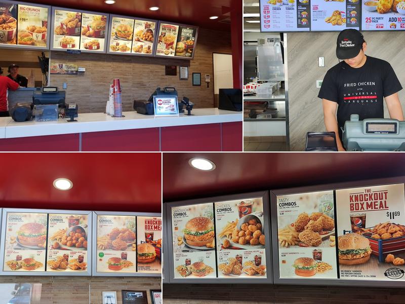 KFC Menu